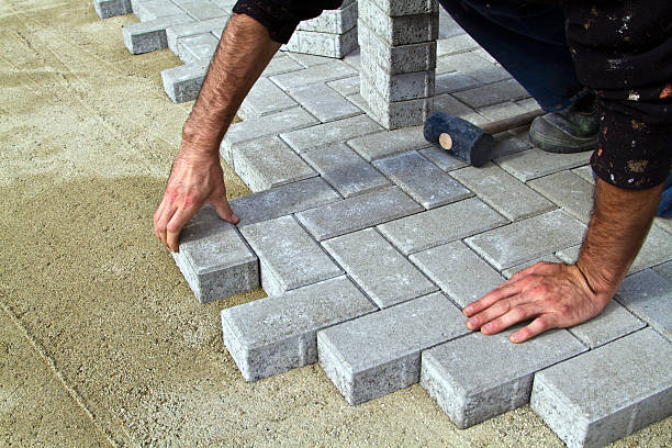 Residential Paver Driveway in Labarque Creek, MO